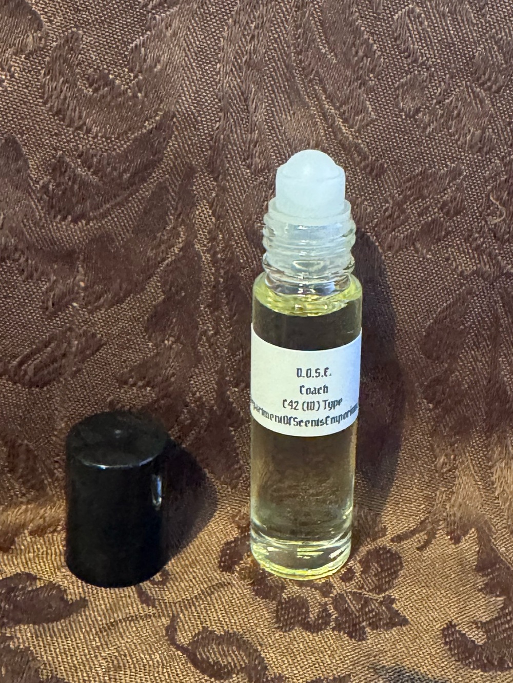 Ladies Coach 1/3 Oz 1/3 Oz Glass Roll-On Bottle